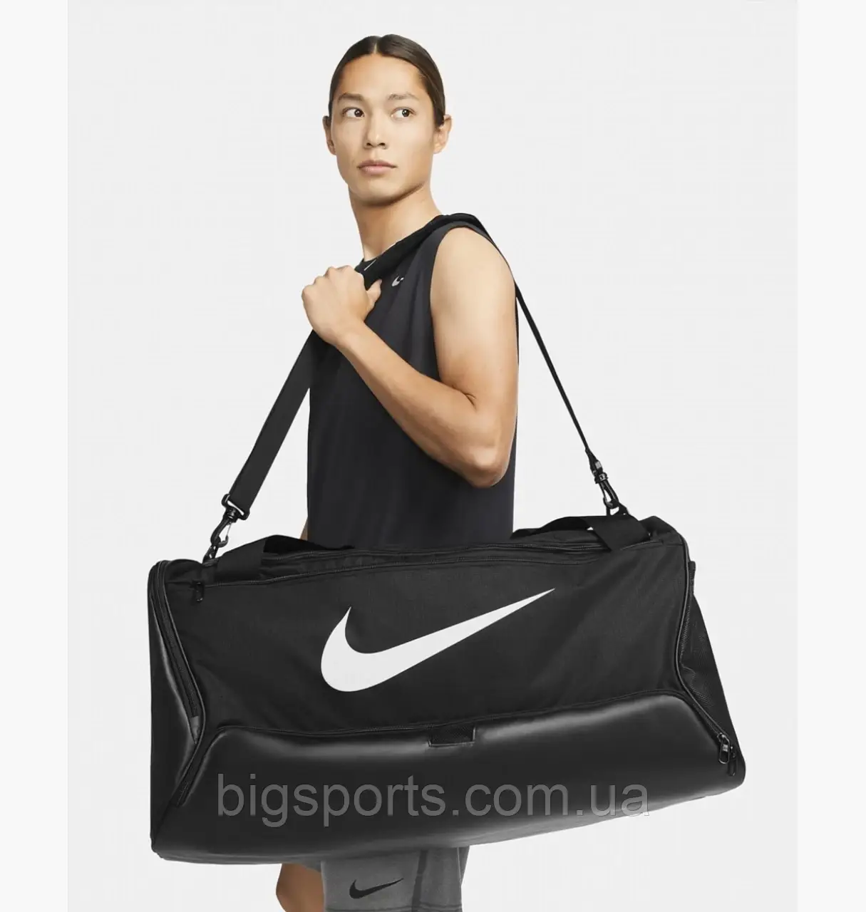 Сумка унісекс Nike Nk Brsla L Duff — 9.5 (95L) Black (арт. DO9193-010)
