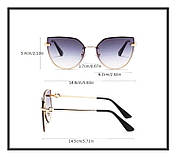 Окуляри сонцезахисні LALA MOLI жіночі, фото 4