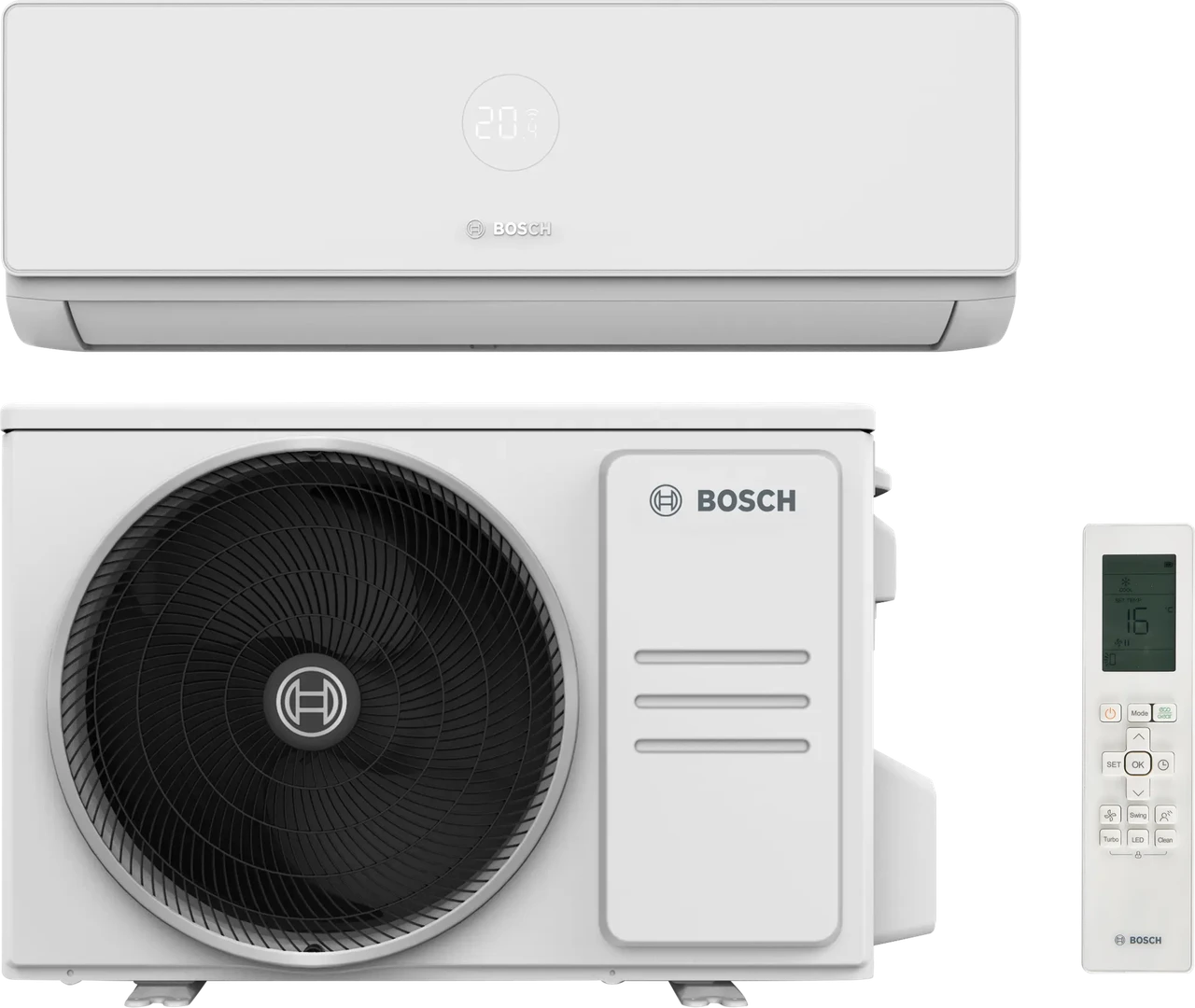 Інверторні спліт-кондиціонери  Bosch Climate 4000i  CL4000i-Set 26 WE (від 12 до 25кв.м)