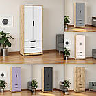 Шафа у спальню, шафа Тінейджер для одягу в підліткову кімнату, фото 3