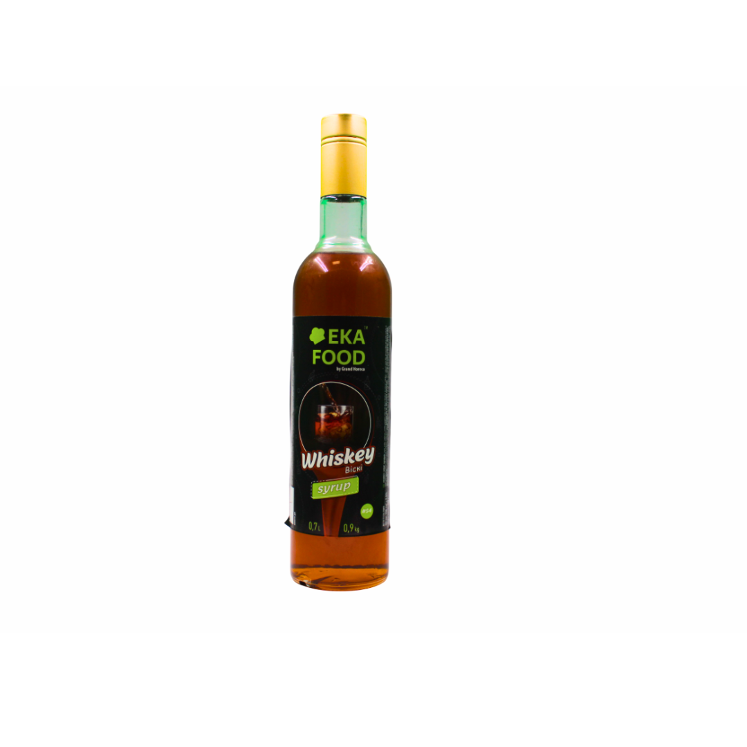 Сироп коктейльний EkaFood by Grand Horeca Whiskey "Віскі" #54 700мл 0,9кг СКЛО