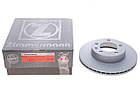 Диск гальмівний передній Renault Master 10- (302x28) (з покриттям) (вентил.) (Zimmermann) 430.2625.20, фото 2