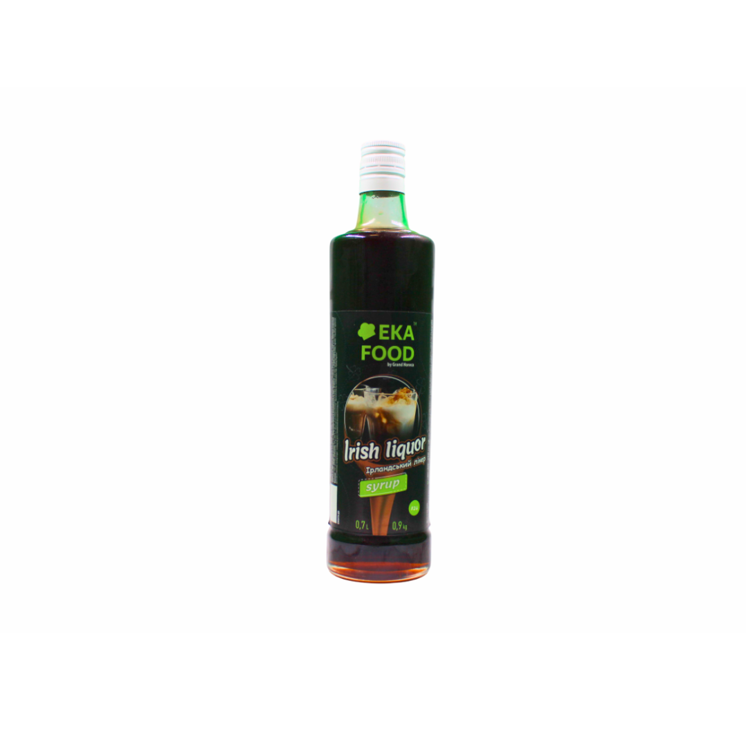Сироп коктейльний EkaFood by Grand Horeca Irish liquor "Ірландський лікер" #24 700мл 0,9кг СКЛО, фото 1