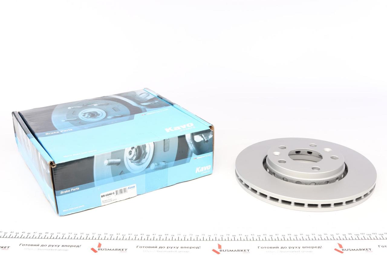 Диск гальмівний передній Renault Megane 08- (280x24) (Kavo Parts) BR-6840-C, фото 1