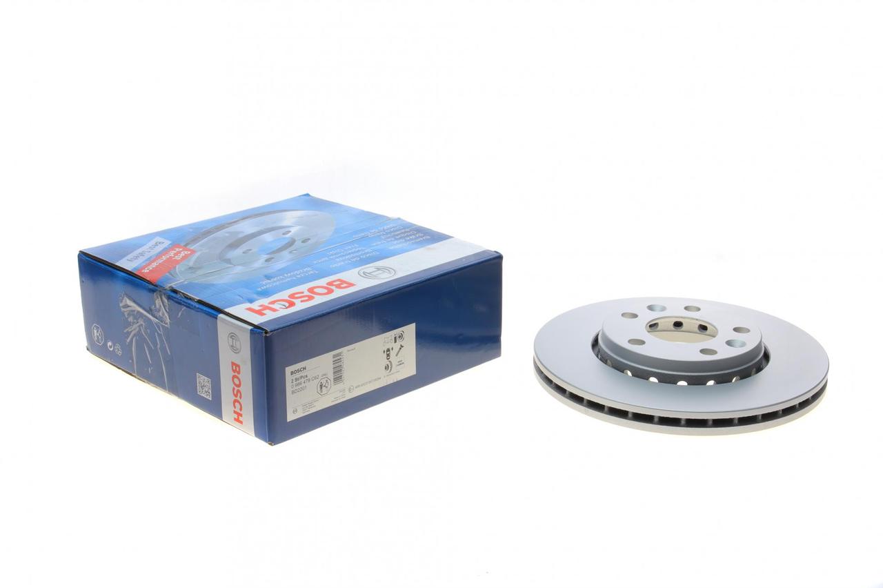 Диск тормозной передний Renault Megane III/IV 08- (280x24) з покриттям (Bosch) 0 986 479 C62, фото 1