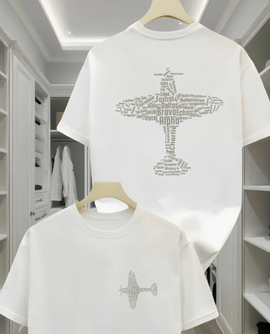 Чоловіча футболка Airplain Geometric xl White