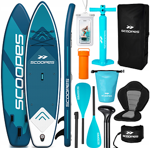 Надувна SUP-дошка для плавання 320см Scoopes (Польща)