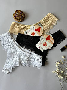 Жіночі трусики бразильяна S в наборі 3 шт Lavolle