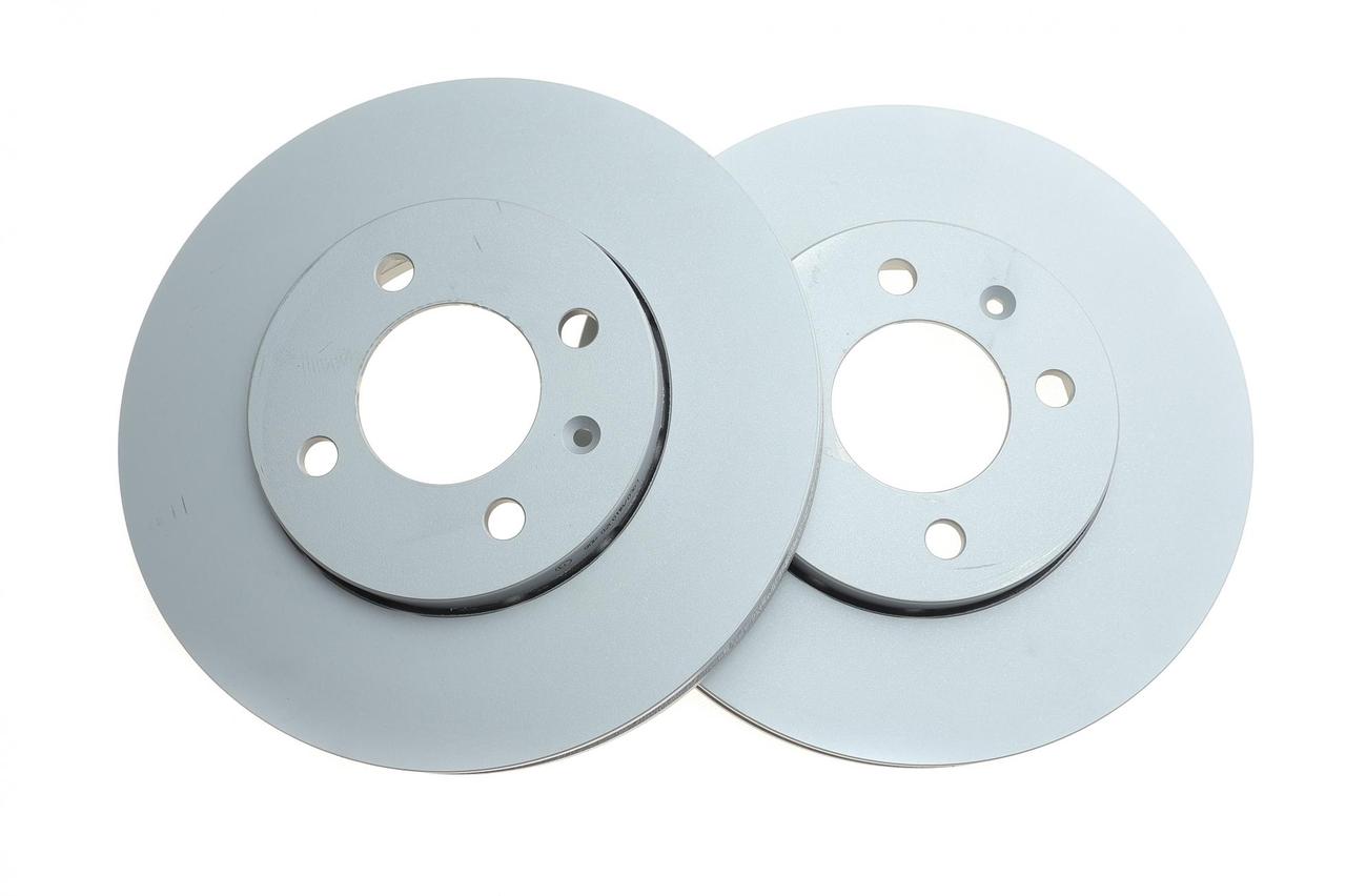 Диск гальмівний передній Skoda Citigo 1.0 11-19/VW Up 1.0 12- (256x22) (з покриттям) (вент.) (Ate), фото 1