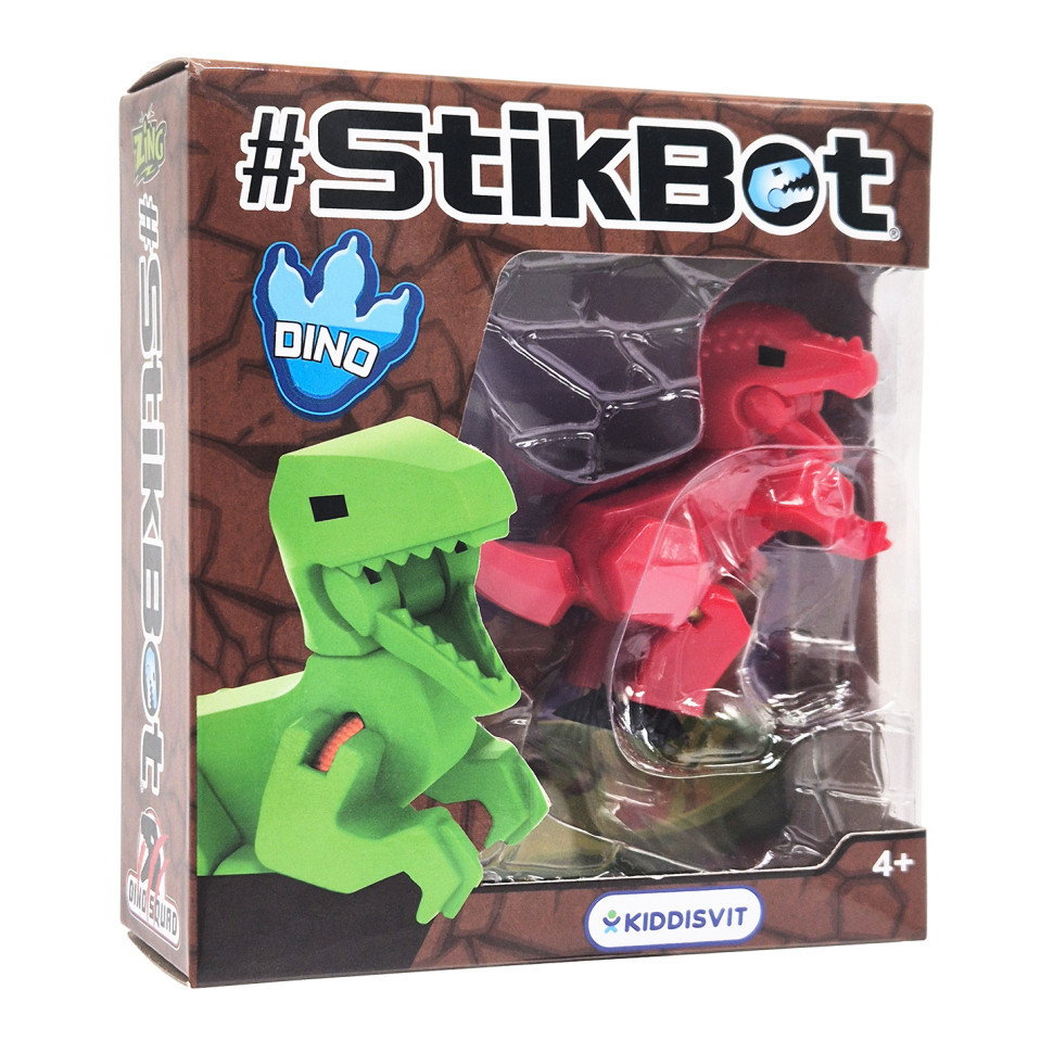 Фігурка для анімаційної творчості Пахіцефалозавр Stikbot TST622DN_UAKD-1(Red), фото 1