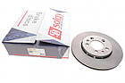Диск гальмівний передній Skoda Octavia/Fabia/Roomster 06- (256x22) (Solgy) 208085, фото 2