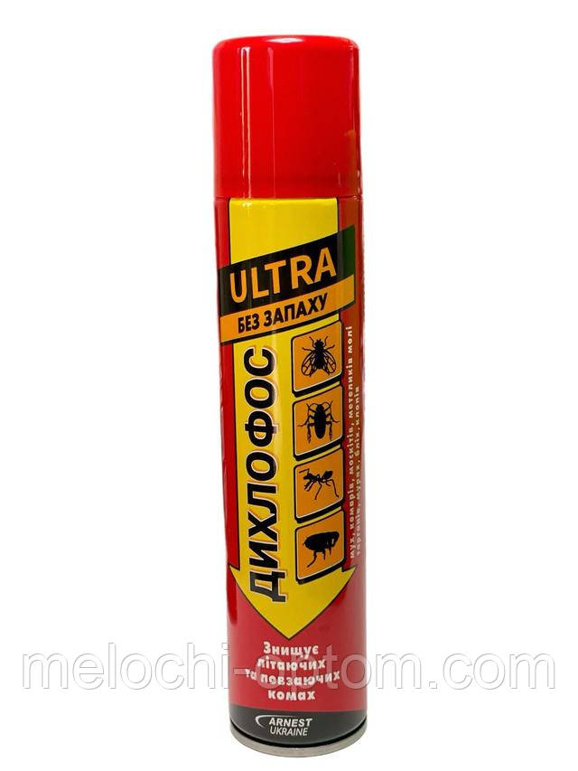 Дихлофос ULTRA (нео) 200ml знищує комах, що літають і повзають