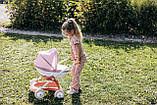 Уцінка! Коляска для ляльки Baby Nurse "Теракотова пудра", люлька з корзиною (7600254124), фото 7