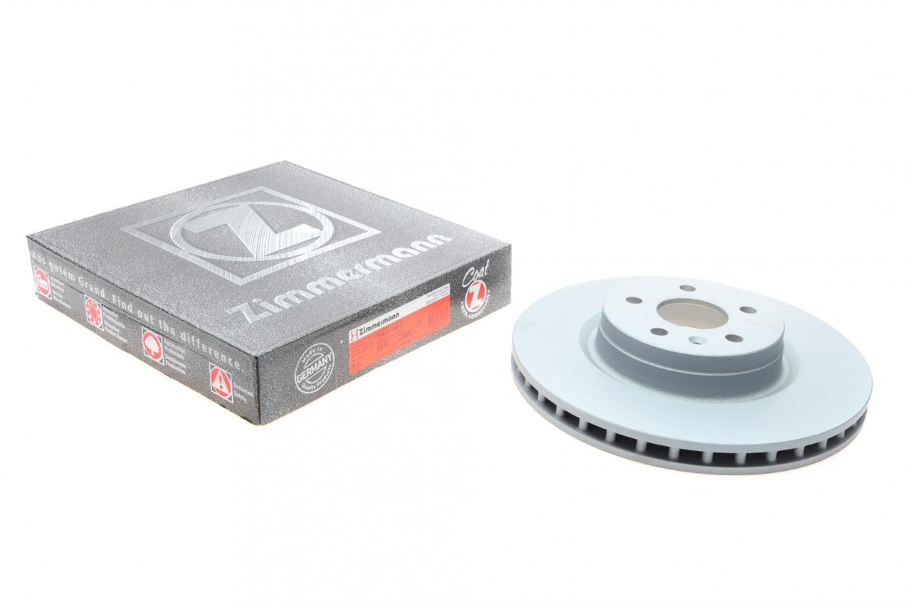 Диск гальмівний передній Tesla Model S/X 16- (355х32) (Zimmermann) 550.5601.20, фото 1