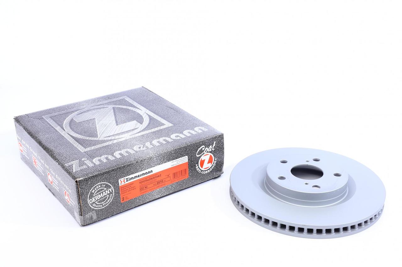 Диск гальмівний передній Toyota Aurion/Camry/ Rav4 2.0-2.2 06- (296x28) (покрив.) (вентильований), фото 1