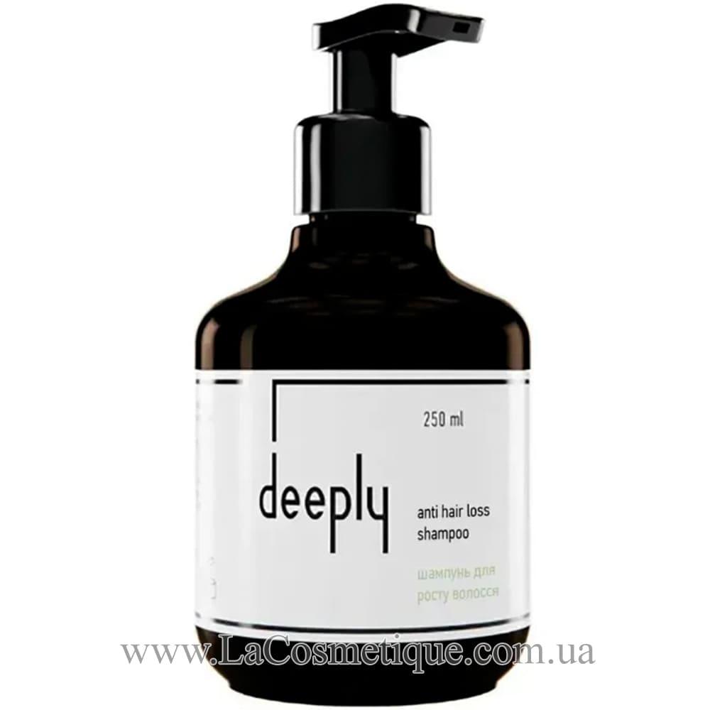 Зміцнюючий шампунь від випадіння волосся Deeply anti hair loss shampoo 250 мл