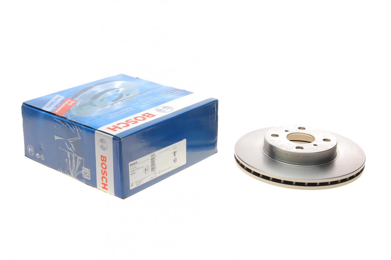 Диск гальмівний передній Toyota Corolla 92-01 (255x22) (Bosch) 0 986 478 578, фото 1