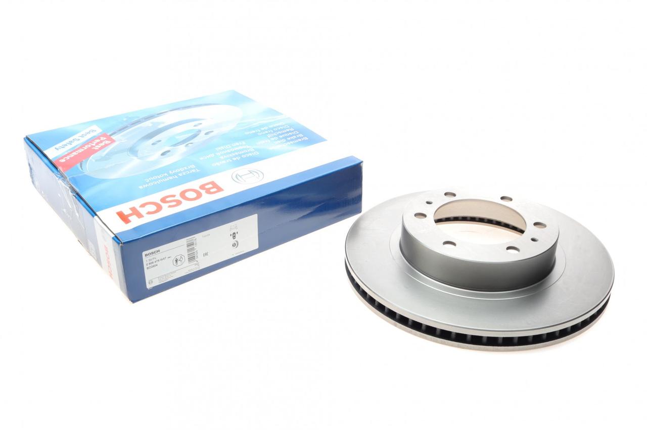 Диск гальмівний передній Toyota Hilux 06- (319x28) (Bosch) 0 986 479 W47, фото 1