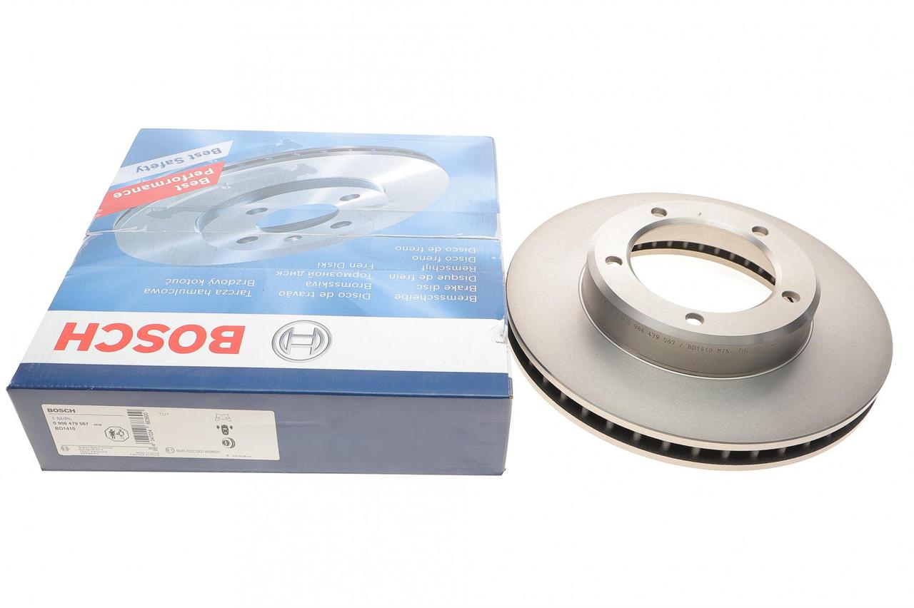 Диск гальмівний передній Toyota Land Cruiser 100 4.2TD/4.7 98-07 (313x32) (вентилований) (Bosch) 0 986 479, фото 1