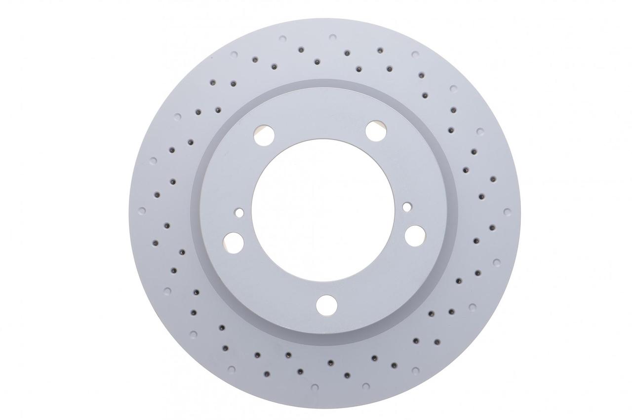 Диск гальмівний передній Toyota Land Cruiser 200/Lexus LX 07- (340х32) (з покриттям) (з отвором) (вент), фото 1