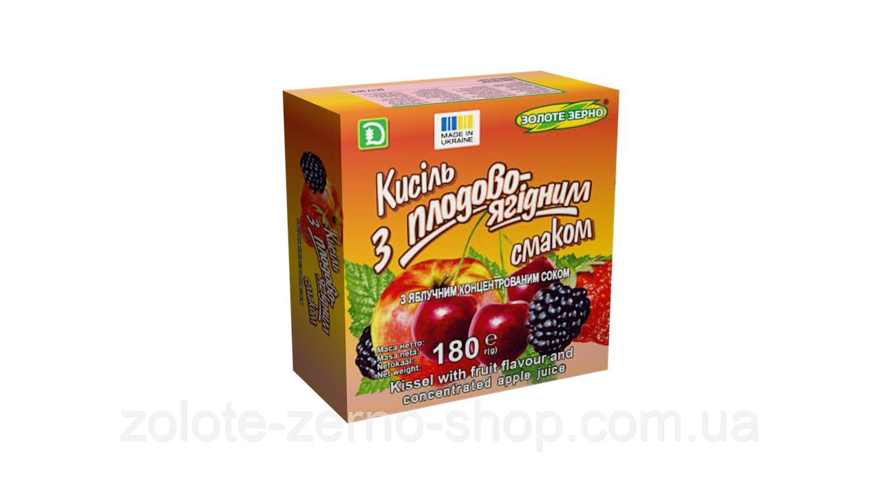 Кисіль плодово-ягідний 180 г