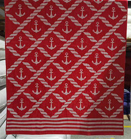 Рушник пляжний велюр/махра