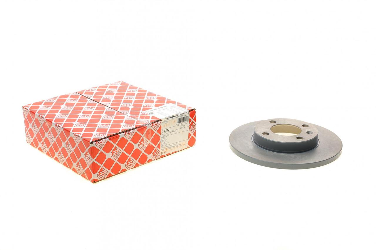 Диск гальмівний передній VW Caddy 83-92/Golf/Jetta 74-99/Passat 80-88/Polo 96-01 (239x12) (Febi Biльstein) 02121, фото 1