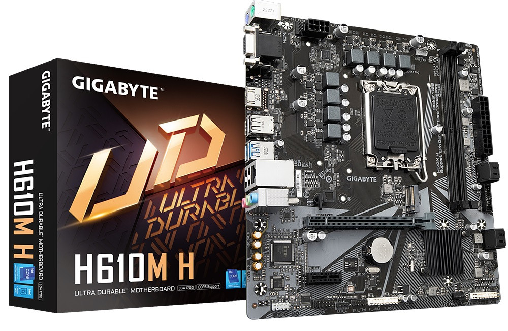 Материнська плата Gigabyte H610M H Socket 1700, фото 1