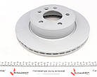 Диск гальмівний передній VW Crafter 2.0 TDI 16- (303x28) (з покриттям) (вентильований) (Zimmermann), фото 5