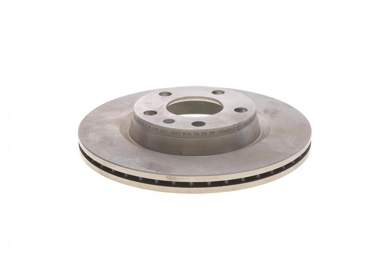 Диск гальмівний передній VW Passat 96-05 (280x22) (Meyle) 115 521 1017, фото 1