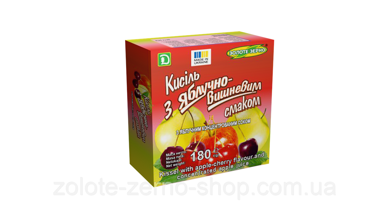 Кисіль яблучно-вишневий 180 г