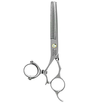 Прямі ножиці в чохлі для лівші Olivia Garden Swivelcut European Style 6,35" (SH-SW1PC-TL63E-BLP), фото 3