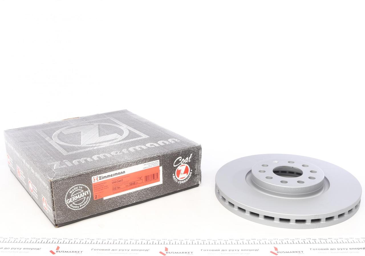 Диск гальмівний передній VW Sharan 10-/Tiguan/Skoda Kodiaq 16- (314x30) (з покриттям) (вентильований), фото 1