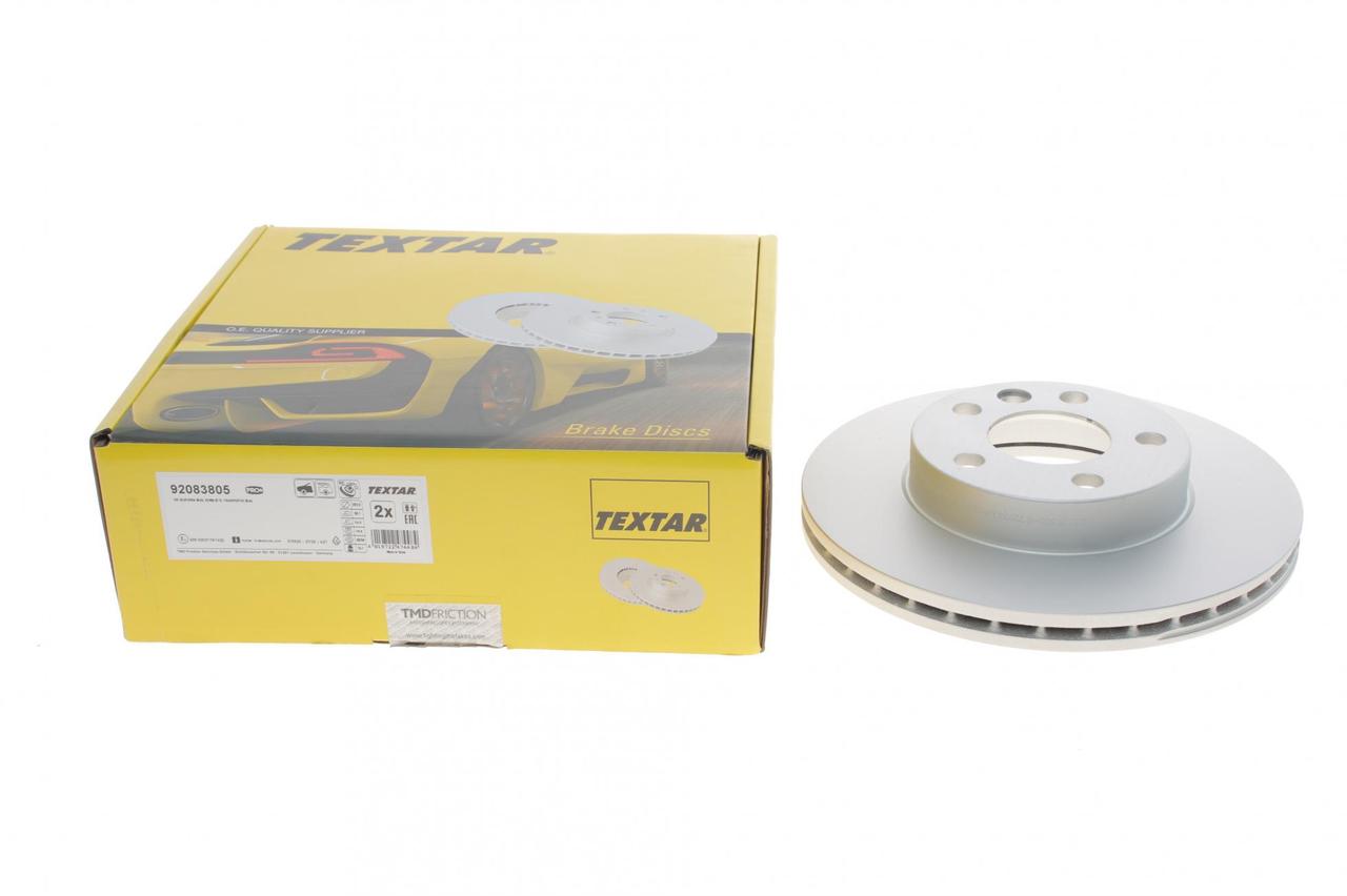 Диск гальмівний передній VW T4 2.5TDI 90-03 (280x24) (R15) PRO+ (Textar) 92083805, фото 1