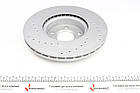Диск гальмівний передній VW T4 96-03 (313x26) (з покриттям) (з відвірами) (вентильований) (Zimmermann), фото 2