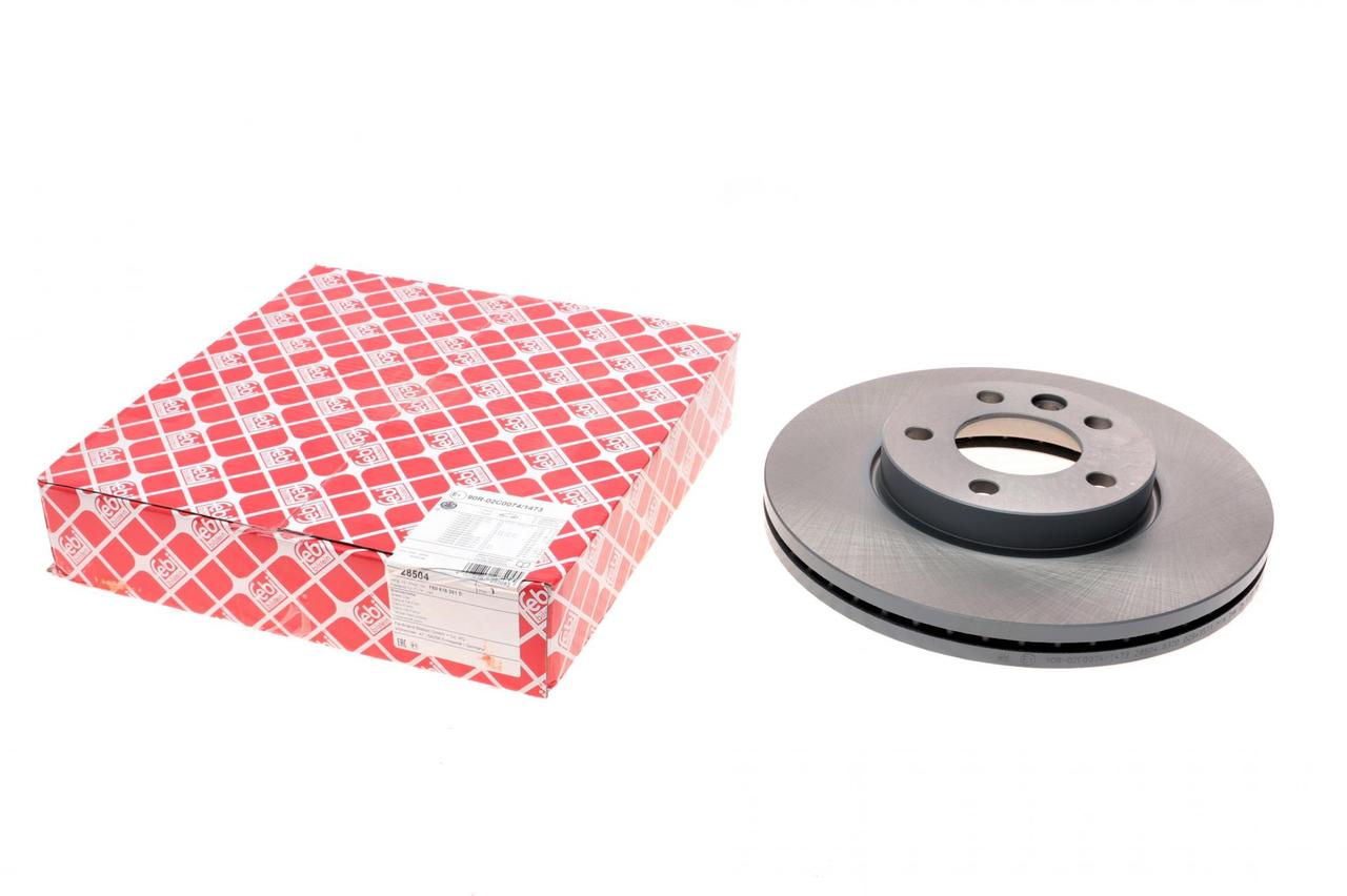 Диск гальмівний передній VW T5 (308x29.5) (Febi Bilstein) 28504, фото 1