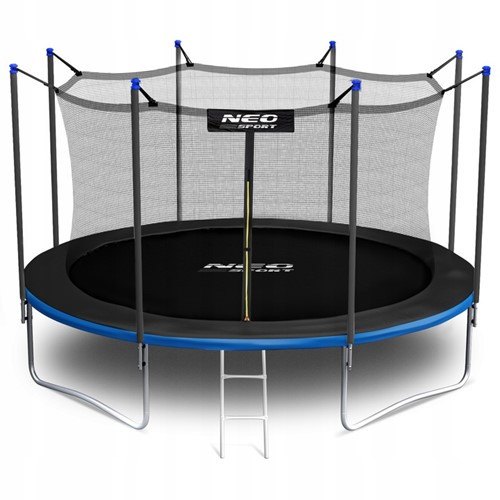 Батут NEO SPORT 15FT 465 см з внутрішньою сіткою