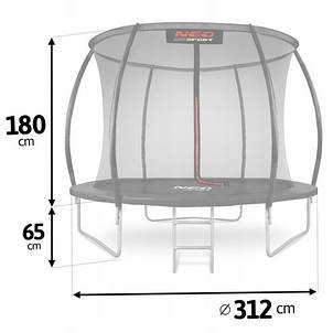 Батут NEO SPORT 10FT 312 см, фото 3