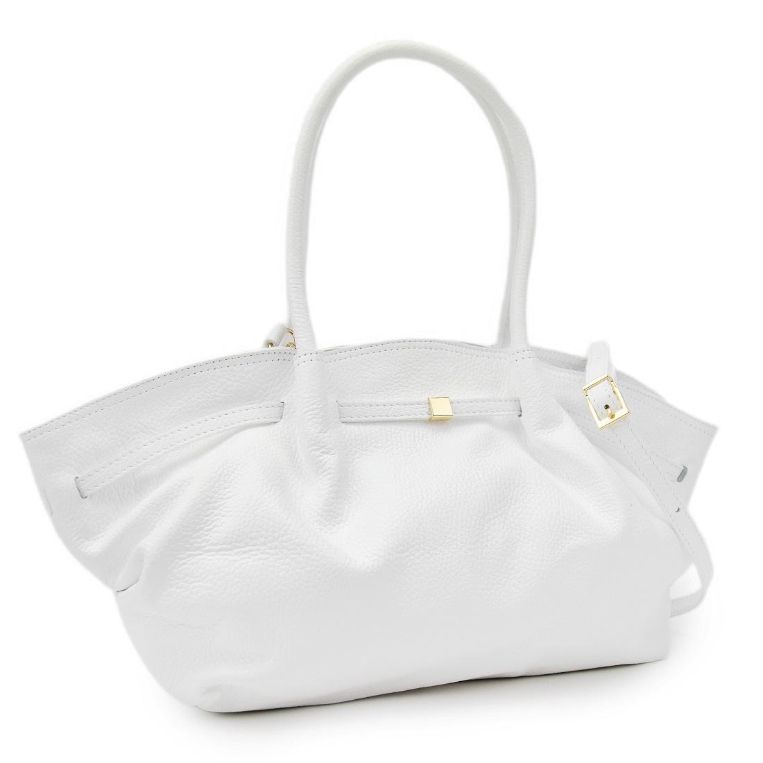 Сумка жіноча шкіряна Firenze Italy F-IT-7635W біла