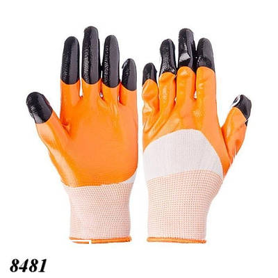 Рукавиці робочі з спіненим покриттям Синій (12шт)