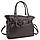 Жіноча шкіряна сумка Firenze Italy F-IT-7638DB шоколадна, фото 7