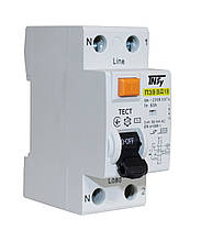 Вимикач диференційний ПЗВ ВД-18 2Р 63А 30мА тип АС електромеханічний Ny95506283