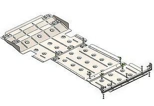 Захист двигуна Ssаng Yong Musso (з 2018---) Кольчуга