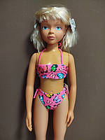 Дитячий купальник Метелики на 2-10 років регульований рожевий