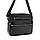 Чоловіча шкіряна сумка Tiding Bag M56-9988A чорна, фото 2