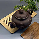 Великий чайник для чайної церемонії «Символ удачі» Коричневий (1000мл), фото 6