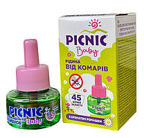 Рідина від комарів з ромашкою для дітей PICNIC Baby 45 ночей 30мл