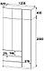 Шафа для спальні 1,2 метри з антресоллю (120 см х 52 см х 240 см) | Майстер Форм Брайт, фото 3