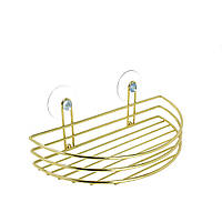 Полиця Lemax на 2-х присосках латунь 26x13x8,5 см (EBA-10600 OT)