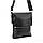 Сумка чоловіча шкіряна з клапаном Tiding Bag M56-2056A чорна, фото 2